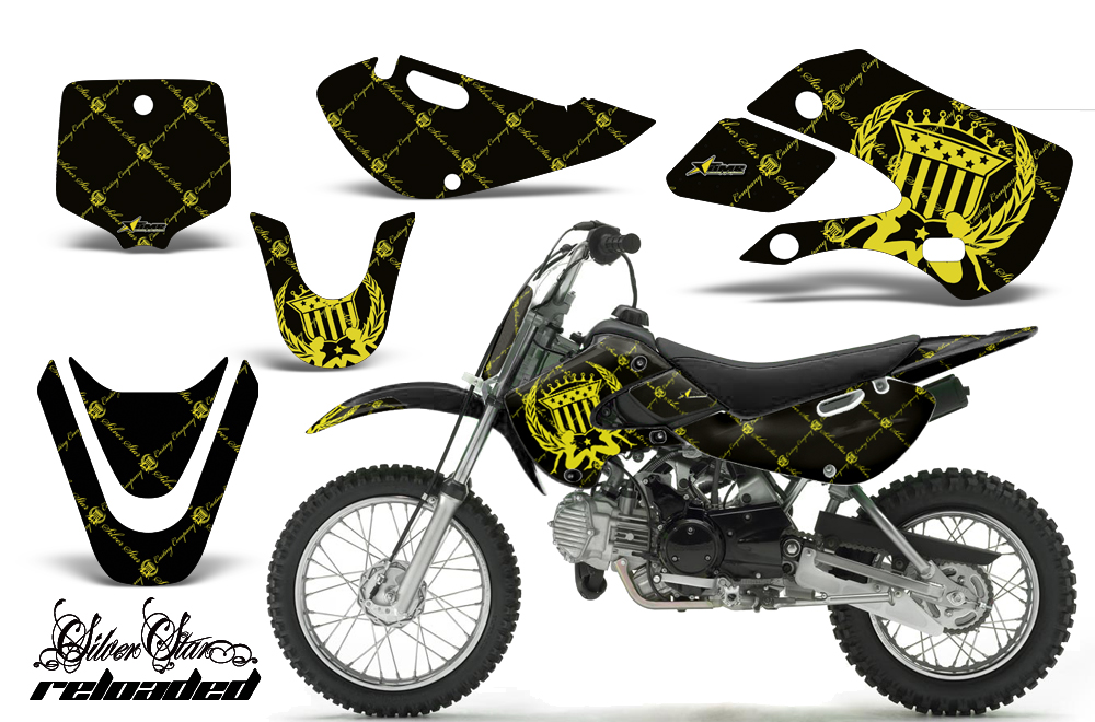 Kawasaki KLX 110 KX 65 00-09 NP Graphic Kit SSR YB